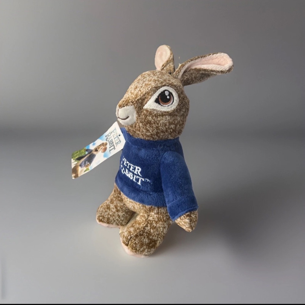 Dan Dee Peter Rabbit Mini Plush, Backpack Clip - Picture 3 of 4